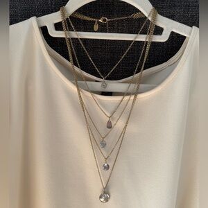 Elegant Gold Layered Necklace